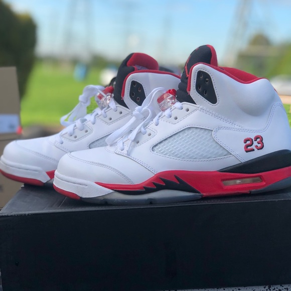 jordan 5 fire red 2013